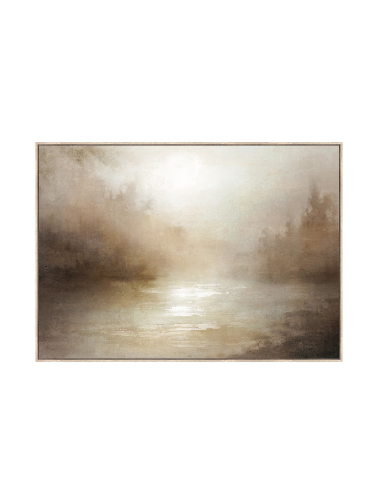 Riverside Wall Art in Dawn